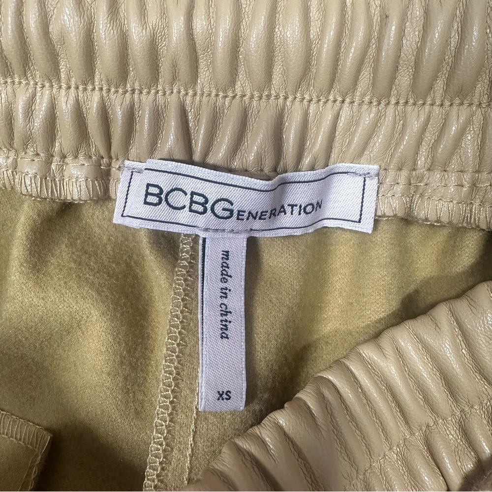 BCBGeneration Light Tan Joggers - image 7